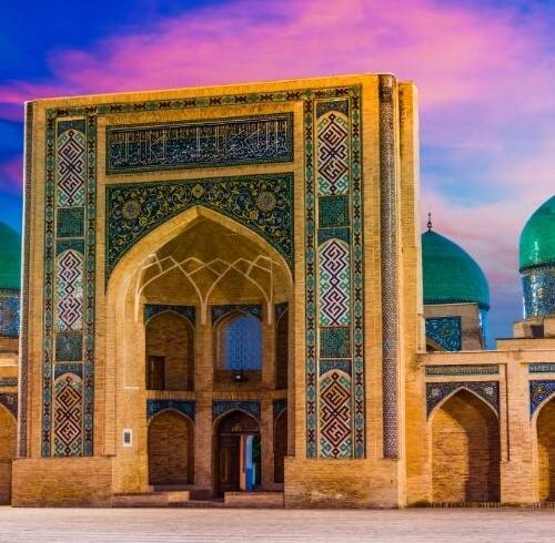 Step into the Silk Road’s past with Samarkand’s majestic mosques and Bukhara’s timeless bazaars.